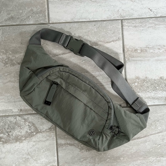 lululemon athletica Handbags - Lululemon Grey Belt Bag 2L